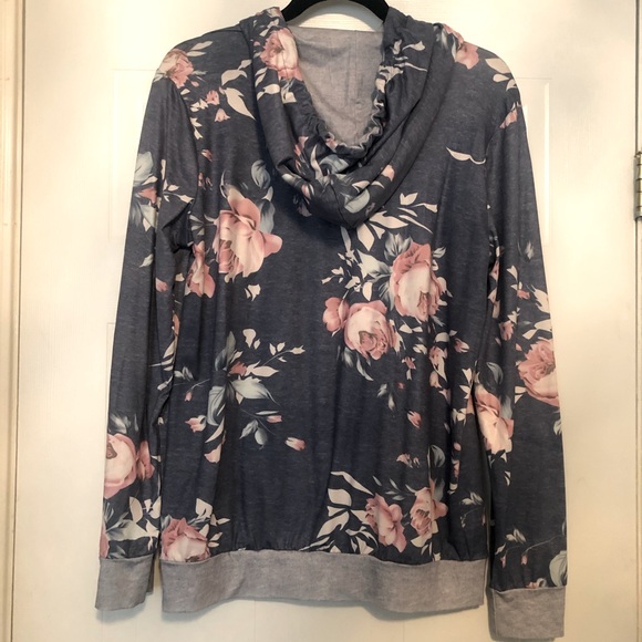 Floral Hoodie - Picture 2 of 2